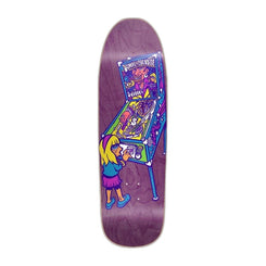 Heritage Girardi Pimpball Wizard Neon Ht Purple Skateboard Deck - 9.5"