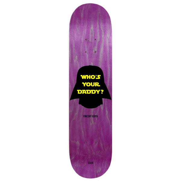 Sour Solution Vincent Huhta 'Daddy' (S1) Skateboard Deck - 8.375