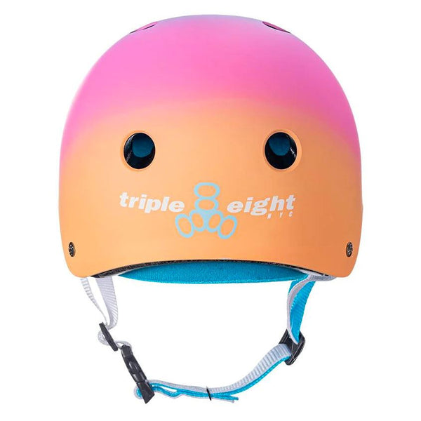 Triple Eight Sweatsaver Certified Helmet - Sunset - Skatewarehouse.co.uk
