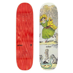 Arbor Pro Amelia 8.5 Fable Skateboard Deck - 8.5" - Skatewarehouse.co.uk