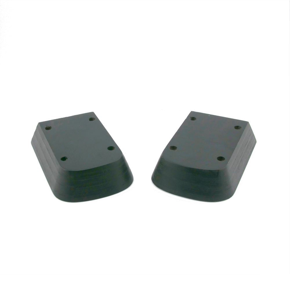 Hamboards - HST Truck Block Riser Set - Black Birch Skateboard Hardware
