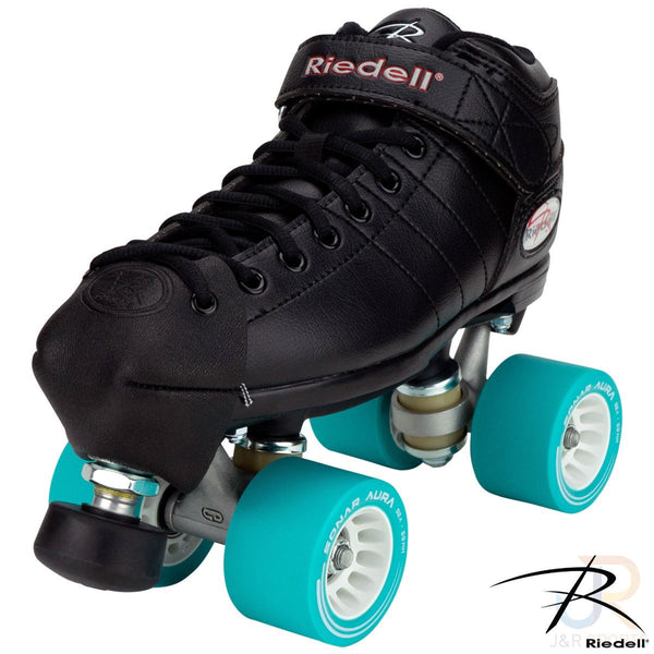 Riedell R3 DERBY - Black - Width Medium Quad Skates