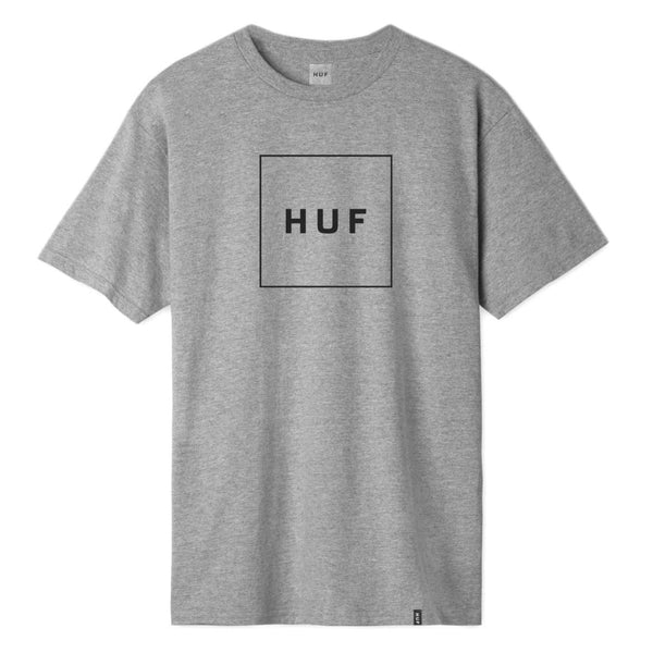HUF Essentials Box Logo S / S Tee (Grey Heather) - S