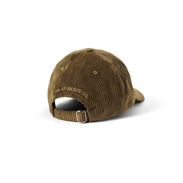 Polar Skate Co Stroke Logo Cord Cap (Brass) - S