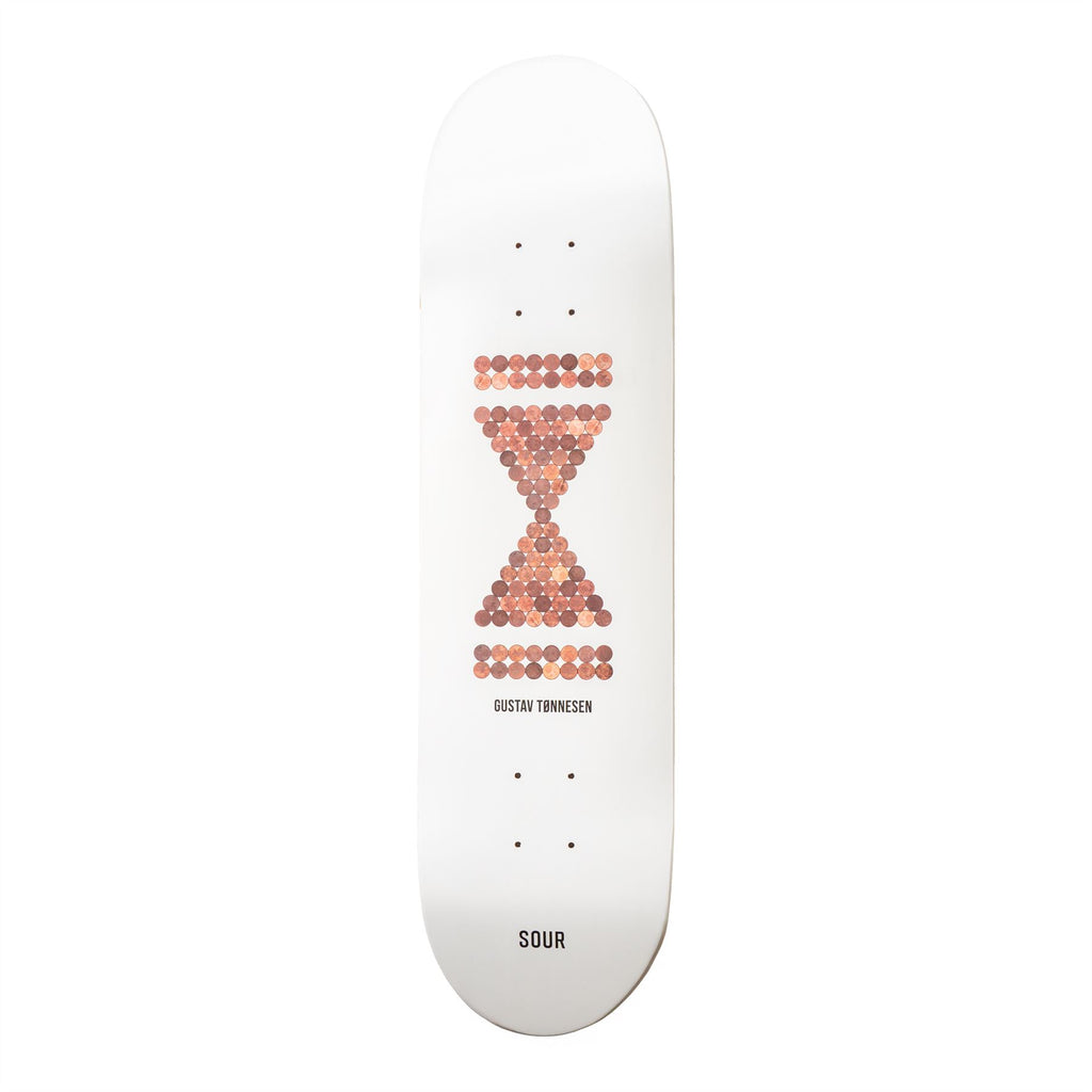 Sour Solution Gustav Tønnesen 'Coins' Skateboard Deck - 8.25"