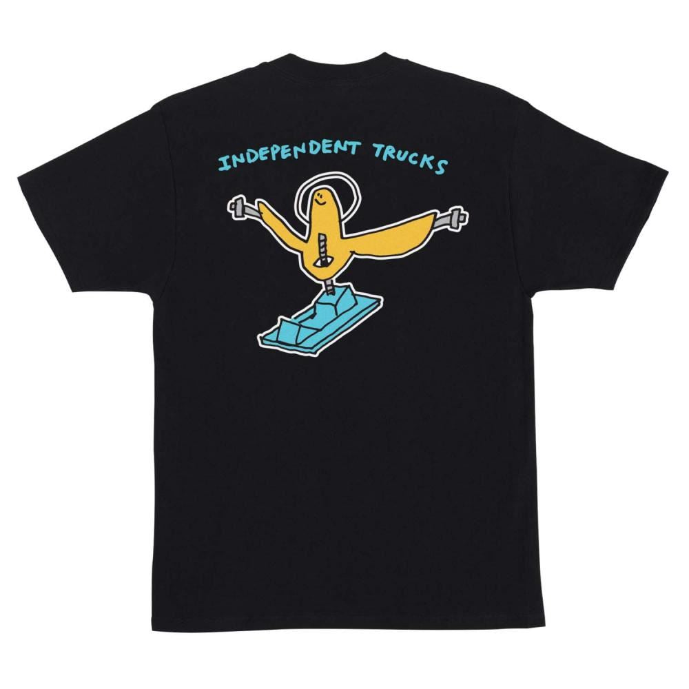 Independent T-Shirt Gonz Hanger T-Shirt - Black - Skatewarehouse.co.uk