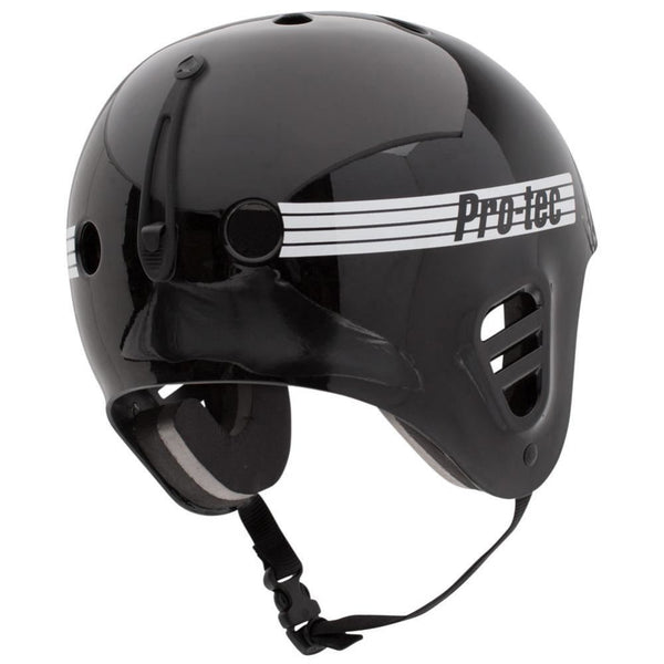 Pro-Tec Helmet Full Cut Water (Mount Clip) - Gloss Black