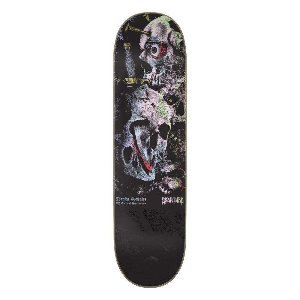 Creature VX Gonzalez Mortem Skateboard Deck - 8.375" - Skatewarehouse.co.uk