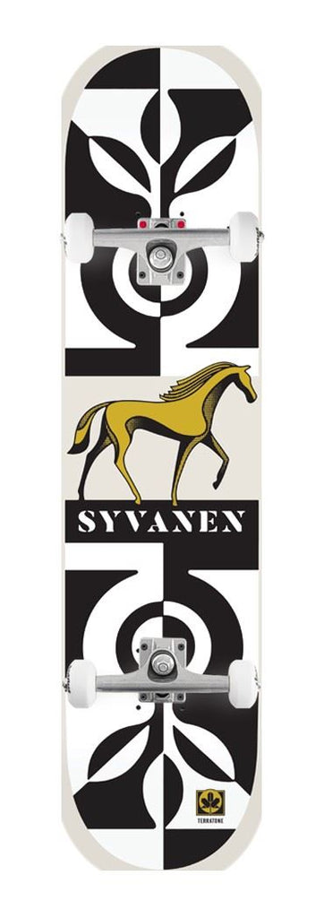 Habitat Marius Syvanen 'Finnhorse' 8" x 31.75" (WB 14.25") x Venom Custom Complete Skateboard - 8"