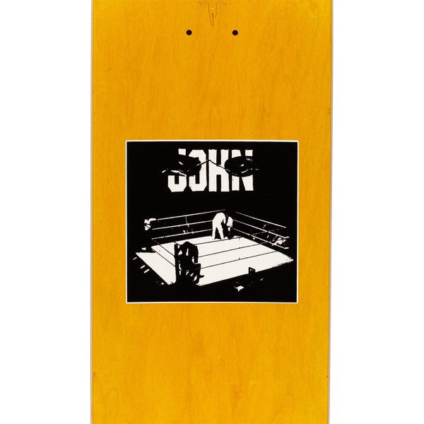 Hockey Shadowbox: John Fitzgerald - Shape #2 Skateboard Deck - 8.75
