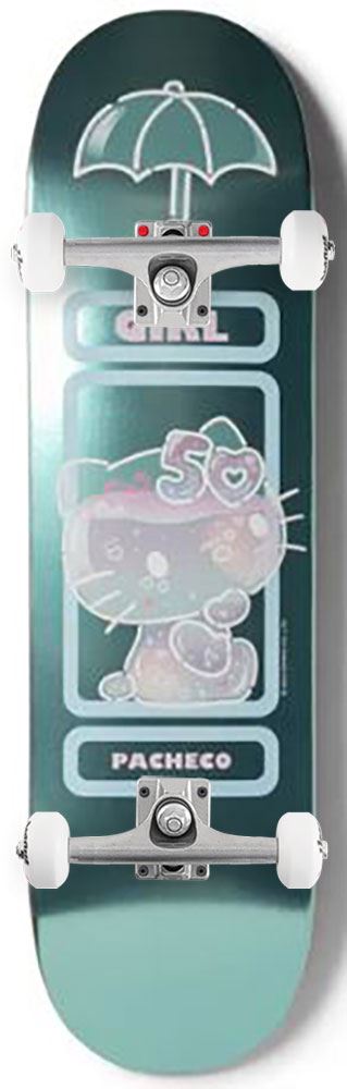 Girl x Hello Kitty Skateboard 50th Anniversary Tyler Pacheco x Venom Custom Complete Skateboard - 8.375