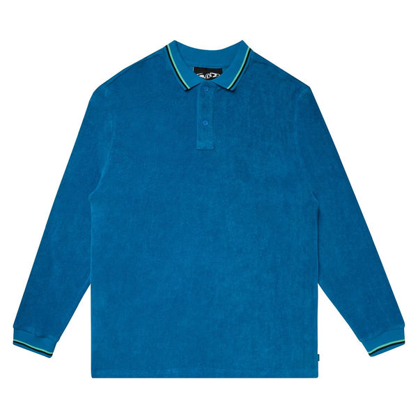 WKND Terry Polo Blue - Skatewarehouse.co.uk