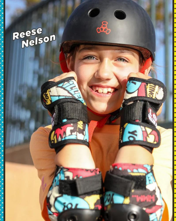 187 Killer Pads Adult Six Pack Set Comic - Multi - Skatewarehouse.co.uk