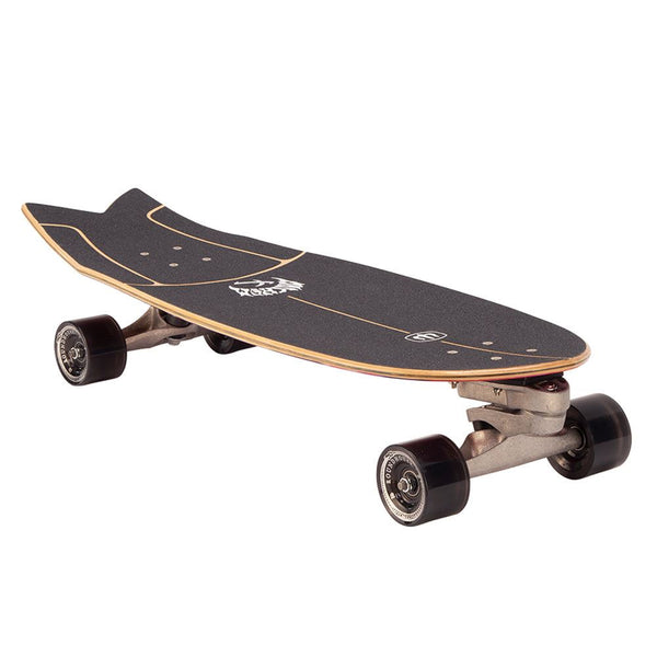 Carver ...Lost RNF Retro Tie Dye - Surfskate Cruiser Skateboard Deck - 9.875