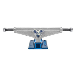 Venture V Hollow Skateboard Trucks Yuto Great Wave High Polished / Blue - 5.2" - Skatewarehouse.co.uk