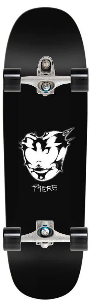 There Team Mask x Carver Custom Surf Skate Skateboard C7 - 9.25" - Skatewarehouse.co.uk