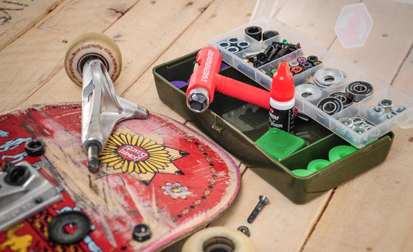 Venom Skateboards 50pc Premium XL Hardware Gift Pack inc Tool Box - Skatewarehouse.co.uk