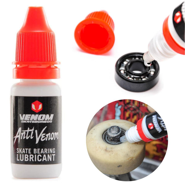 Venom Skateboards Bearing Lubricant For Longer Life & More Speed - 10ml - Skatewarehouse.co.uk