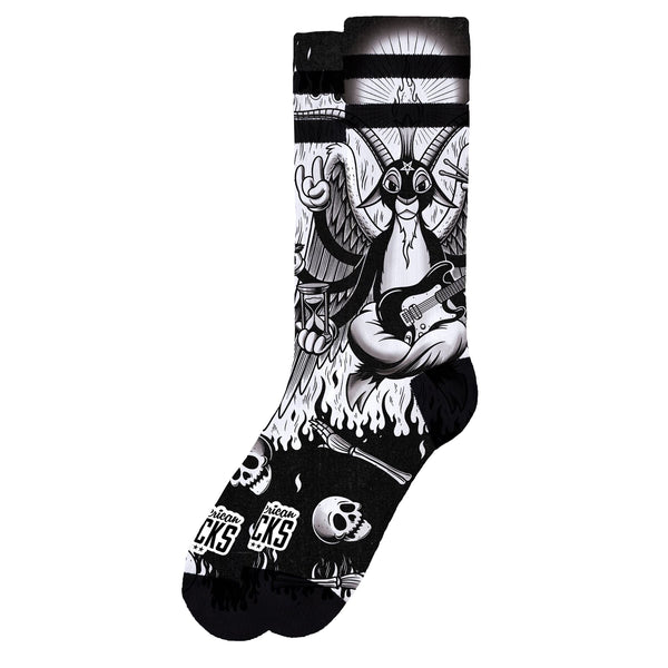 American Socks Baphomet - Mid High Socks