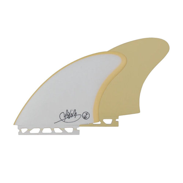 Captain Fin Co - Mikey February Twin Keel - Large - White (Futures) - L