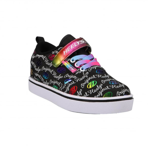 Heelys X2 Pro 20 X2 - Black / White / Rainbow - Skatewarehouse.co.uk