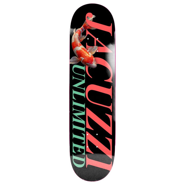 Jacuzzi Unlimited Koi Logo EX7 Black Skateboard Deck - 8.5