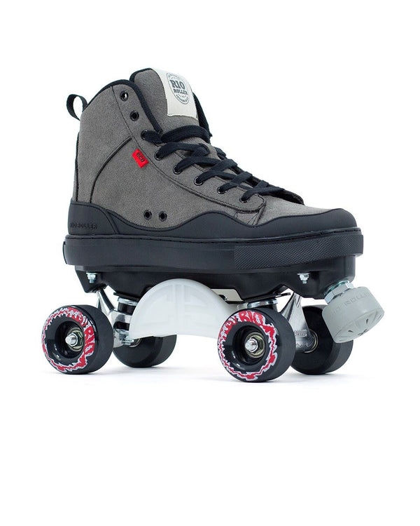 Rio Roller Ramp Skate Quad Skates - Grey - Skatewarehouse.co.uk