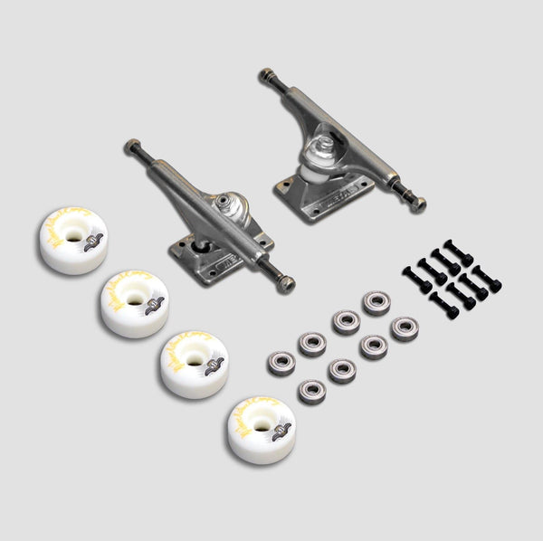 Picture Silver Undercarriage Kit - 51mm Skateboard Trucks (Pair)