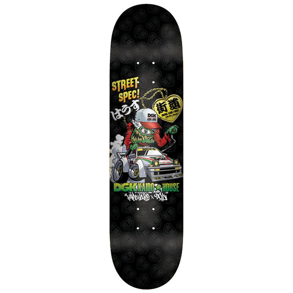 DGK x Kaido House 'Wide Open' (Embossed) Skateboard Deck - 8.06
