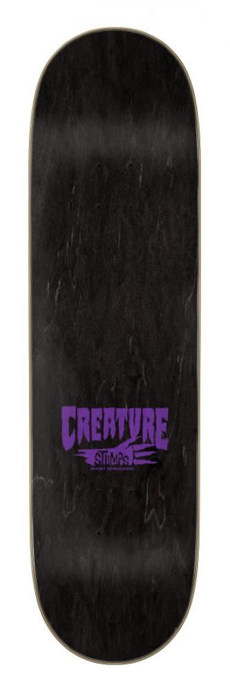 Creature Logo Outline Stumps Skateboard Deck - 8.51