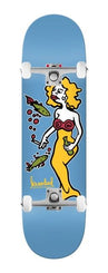 Krooked Dbx Team Mermaid Lt.Blue - 8.38 (Lt. Blue) x Venom Custom Complete Skateboard - 8.375"