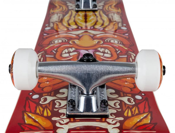Rocket Skateboard Chief Pile-up Red Complete Skateboard - 7.75
