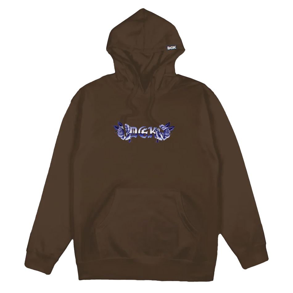 DGK Avenue Hooded Fleece Dark Chocolate