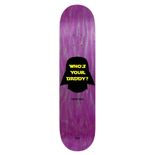 Sour Solution Vincent Huhta 'Daddy' (S1) Skateboard Deck - 8.75"