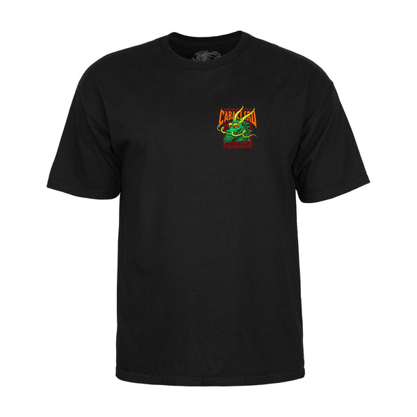 Powell-Peralta™ Steve Caballero 'Street Dragon' Tee Black - Skatewarehouse.co.uk