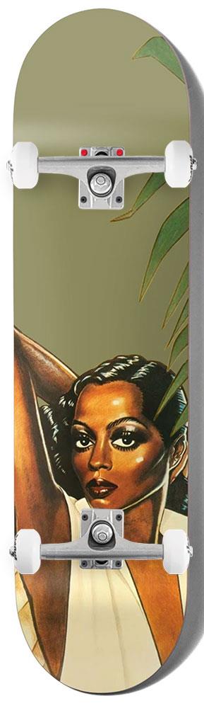 Chocolate Skateboard Queen Carl Aikens x Venom Custom Complete Skateboard - 8.5" - Skatewarehouse.co.uk