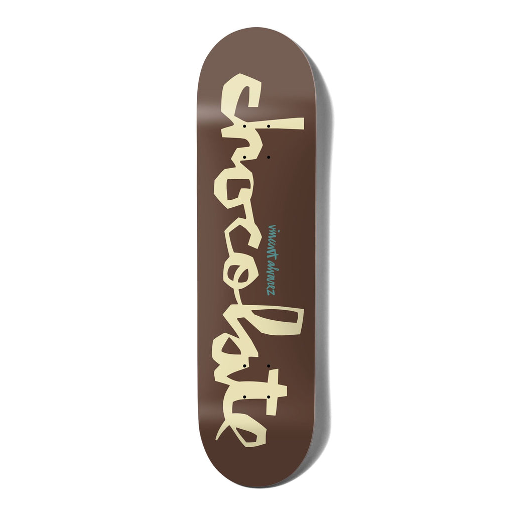 Chocolate OG Chunk W43 Vincent Alvarez Skateboard Deck - 8.0" - Skatewarehouse.co.uk