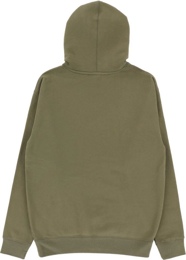 Anti Hero Zip Hoody Eagle Round - Army / Orange / Yellow - Skatewarehouse.co.uk