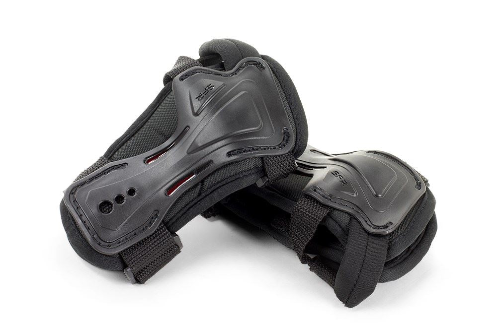 SFR Double Splint Wrist Guards - Black - Skatewarehouse.co.uk