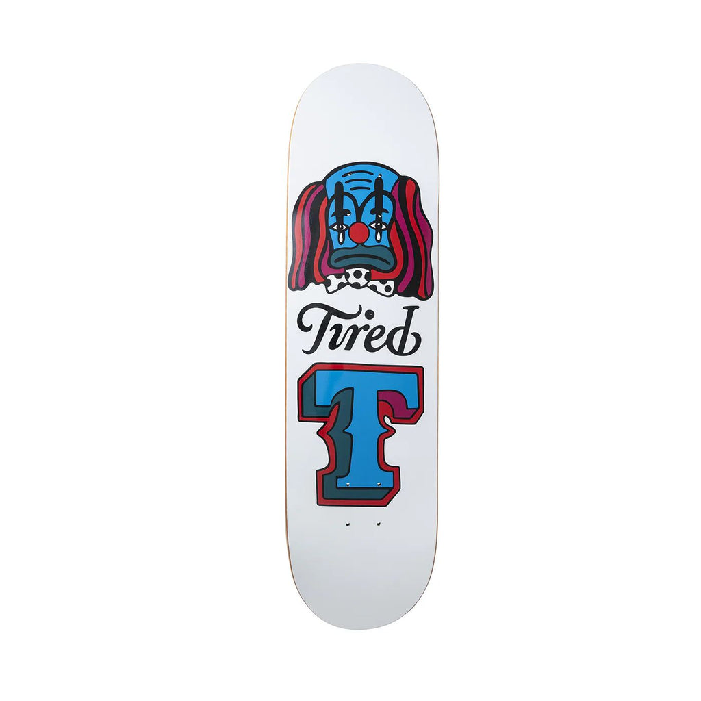 Tired Clown Regular Skateboard Deck - 8.125"