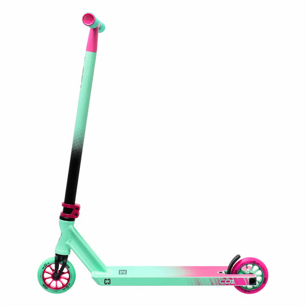 CORE CD1 Complete Stunt Scooter – Teal/Pink - Skatewarehouse.co.uk