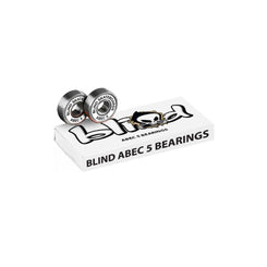 Blind Abec 5 White Skateboard Bearings
