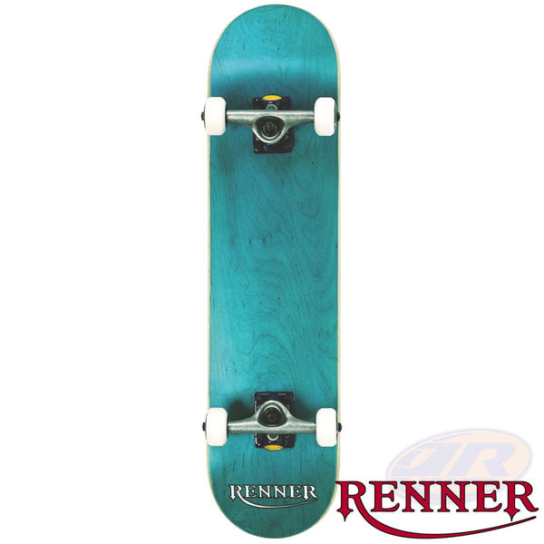 Renner Pro - 7 Ply, Virus Trucks, ABEC 9 - Blue Complete Skateboard
