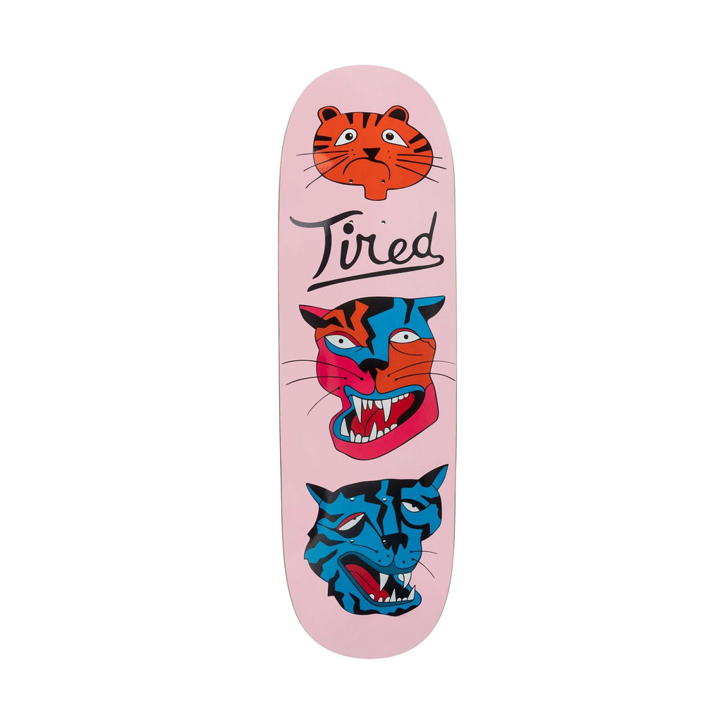 Tired The Rounders Chuck Skateboard Deck - 9.125"