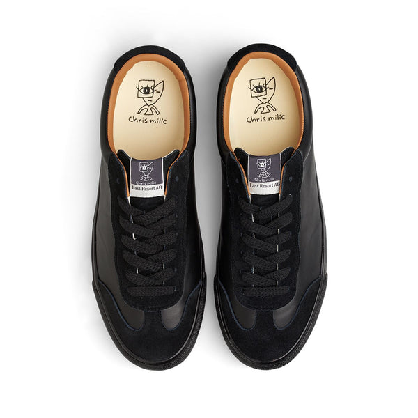 VM004 - Milic Leather / Suede Lo (Duo Black / Black) Shoes - UK 6