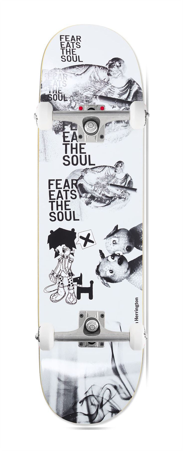 Polar Skate Co Aaron Herrington - Fear Eats The Soul x Venom Custom Complete Skateboard - 8.375