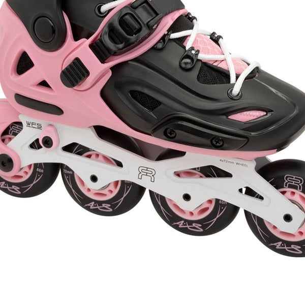 FR AXS Adjustable In-Line Skates - Black / Pink