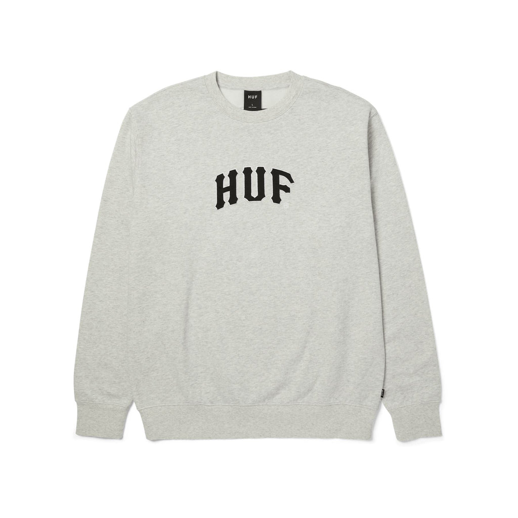 HUF Arch Applique Crewneck (Ash) - M