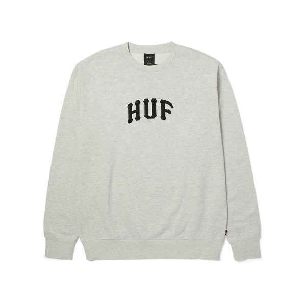 HUF Arch Applique Crewneck (Ash) - M