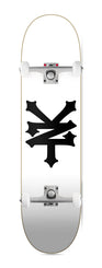 Zoo York OG 95 Crackerjack White/Black x Venom Skateboards Custom Complete Skateboard - 8.375